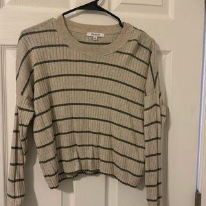 Madewell cropped sweater